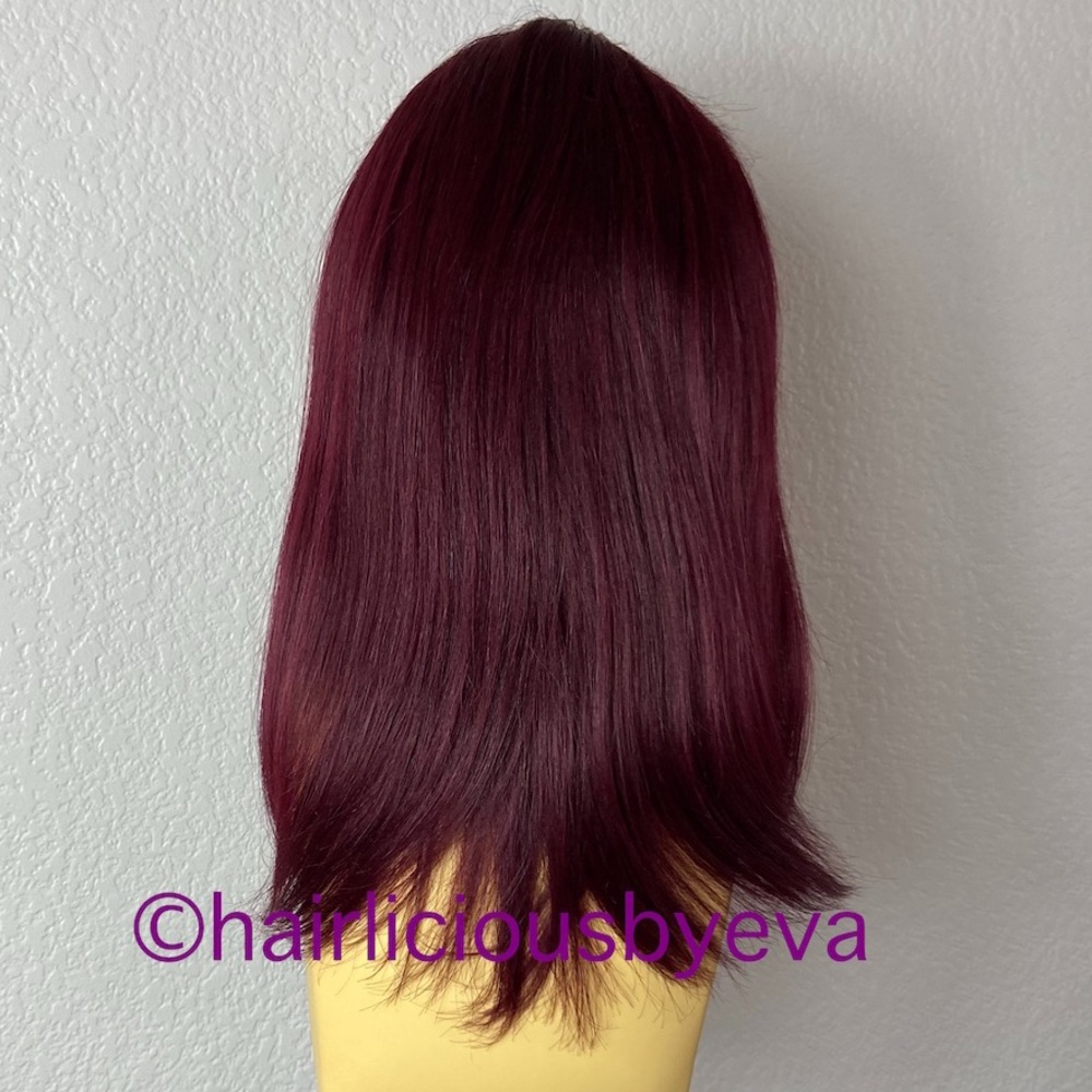 100 percent human hair wig lace front middle part - Picture 2 of 7